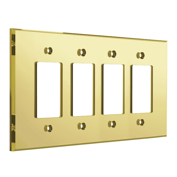 Lider 4-Gang Oversized Decorator Wall Plate
