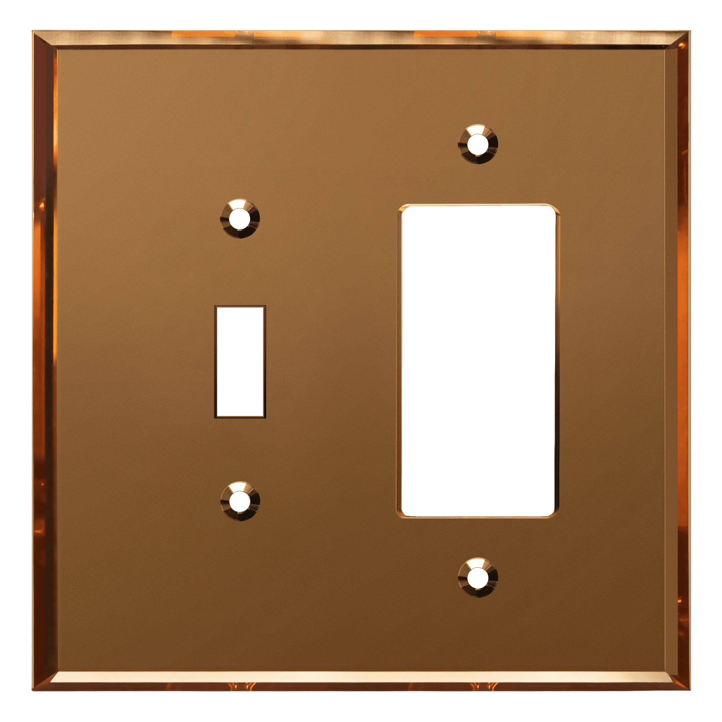 Radical Double Rack and Pinion Light Switch Plate 8005C 