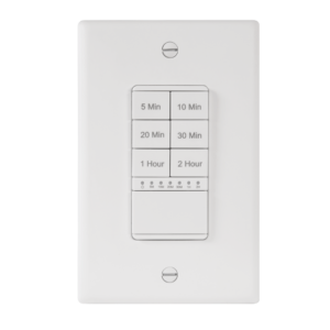 LIDER 2-Hour Countdown Timer Switch with Wall Plate
