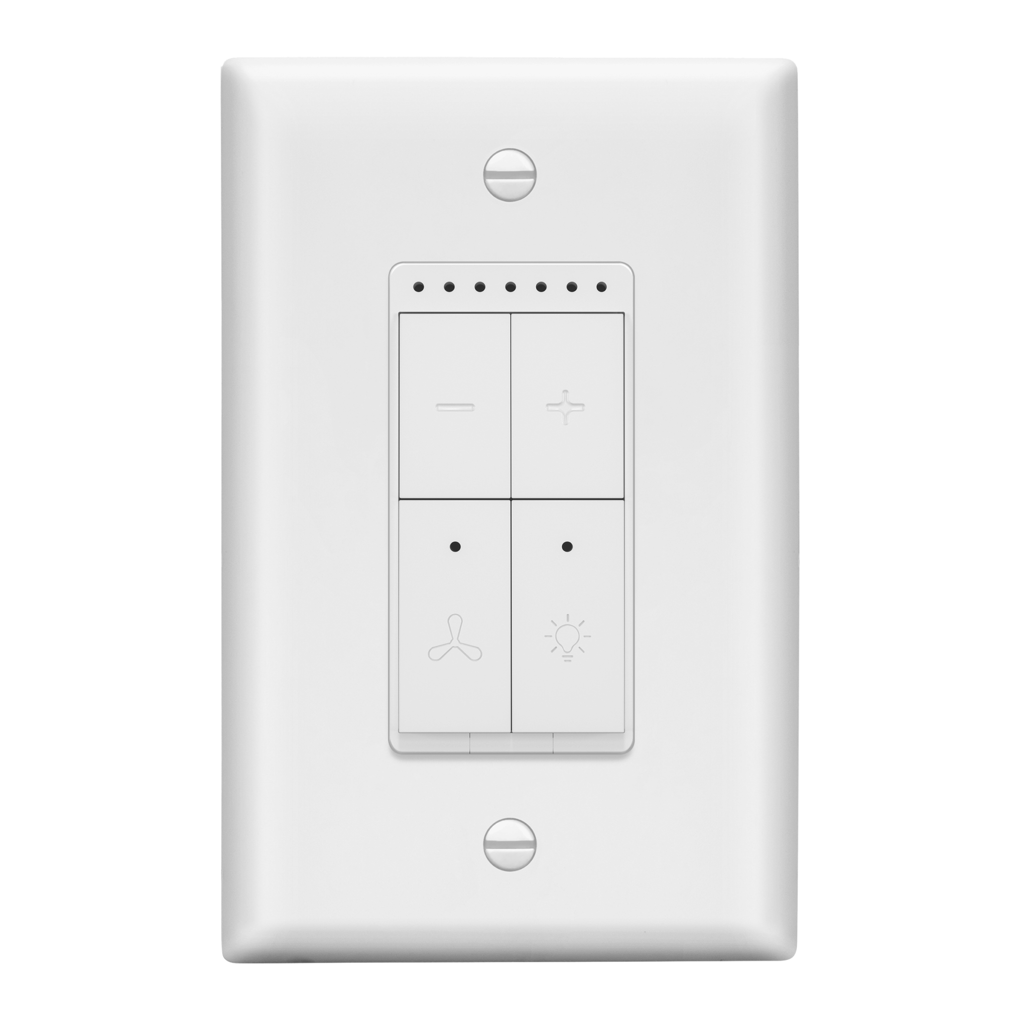 LIDER Combination Dimmer and 4-Speed Fan Control Switch, Wi-Fi Control