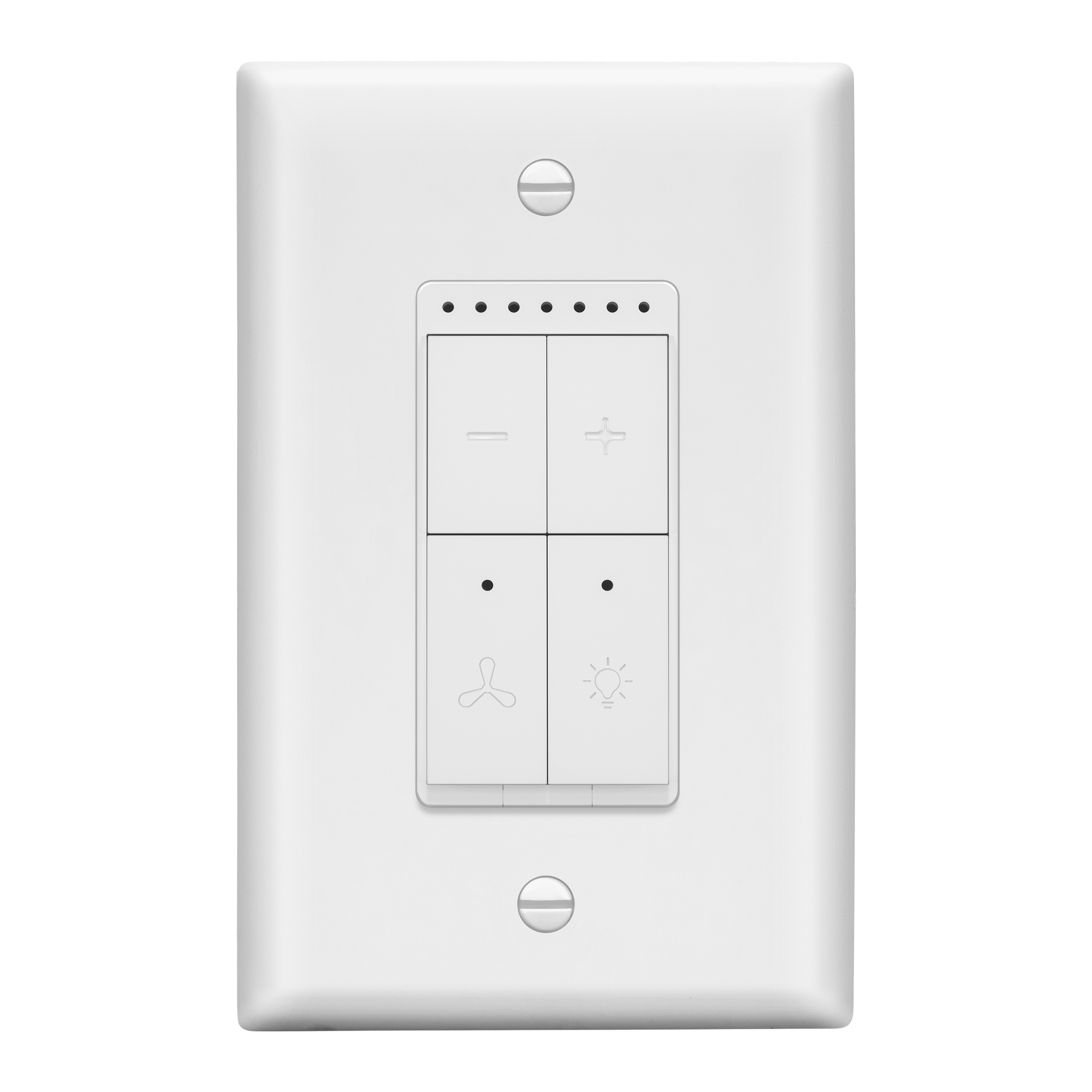 Simply Conserve Single-Pole Smart Home Push Button Rocker Light